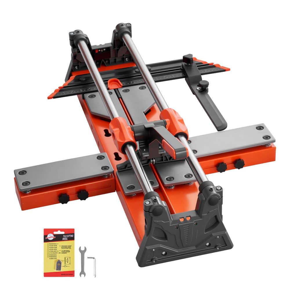 24in. Tile Cutter with Tungsten Carbide Blade, Adjustable Portable, Cuts Through Ceramic Floor and Wall Tile 2025 update price history on PriceWatchPro