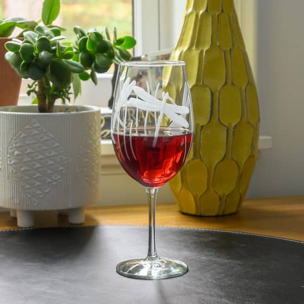 Dragonfly 18 oz. All Purpose Wine Glasses - Set of 4