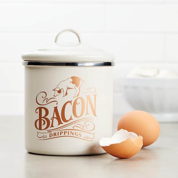 Bacon Grease Container - Bacon Silicone Grease Container with