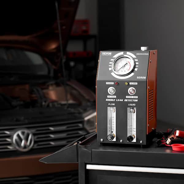 Automotive Smoke Machine Leak Detector EVAP Smoke Machine Leak Tester with Built-in Air Pump Pressure Gauge