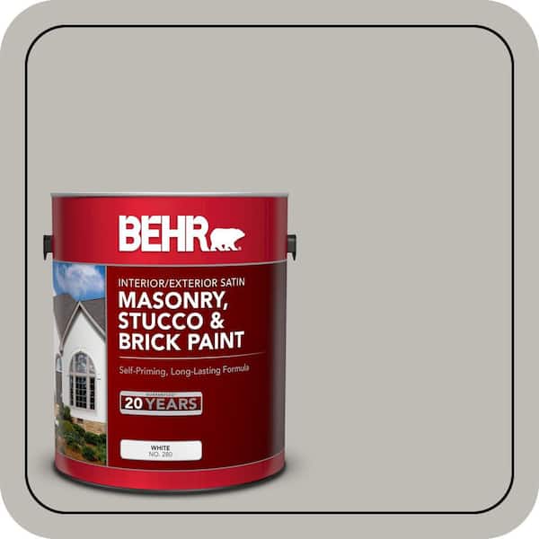 5 gal. #MS-80 Granite Satin Interior/Exterior Masonry, Stucco and Brick Paint