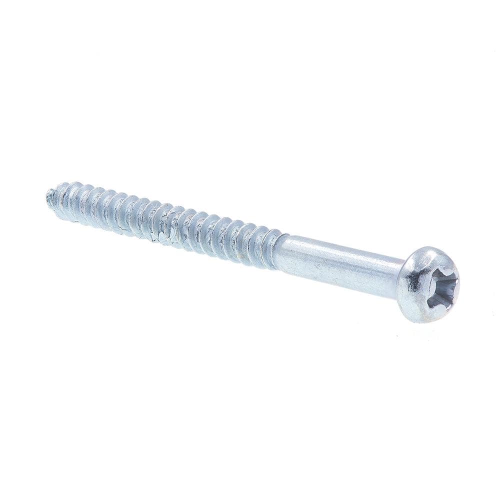 Prime-Line 9207515 Wood Screws 50-Pack #6 X 1-3/4 in Round Head Phillips Drive Zinc Plated Steel