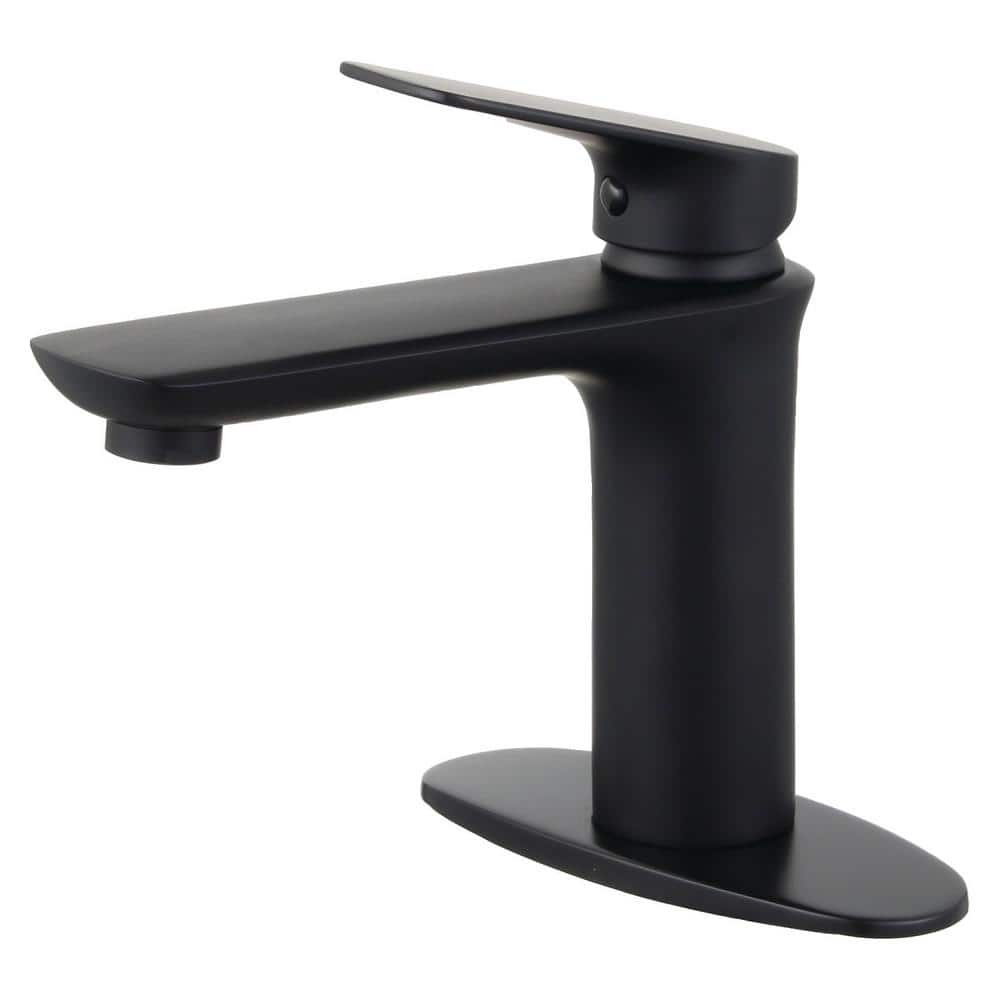 Frankfurt Single Hole Single-Handle Bathroom Faucet in Matte Black price history on PriceWatchPro