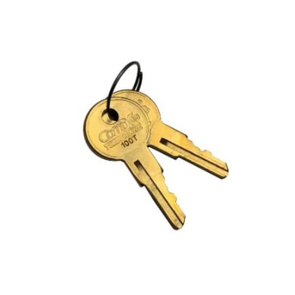Mechanical Key Lock Latch and Keys for Murphy Door