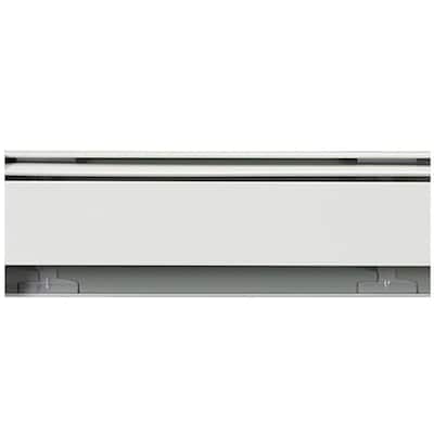 Fine/Line 30 8 ft. Hydronic Baseboard Heating Enclosure Only in Nu-White