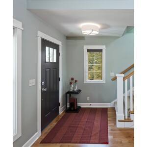 24 in. x 48 in. W-2500 Series Bronze Painted Clad Wood Right-Handed Casement Window with Colonial Grids/Grilles