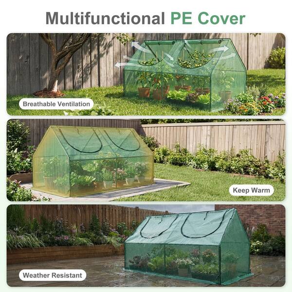 Neighborhood SRL 植物用ハウス mini green house Amazon.com : Mini Greenhouse, 47.2”(L) x31.5”(W) x47.2”(H