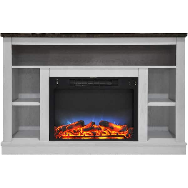 Cambridge 47 In Electric Fireplace, Free Standing Bookcases Next To Fireplace Insert