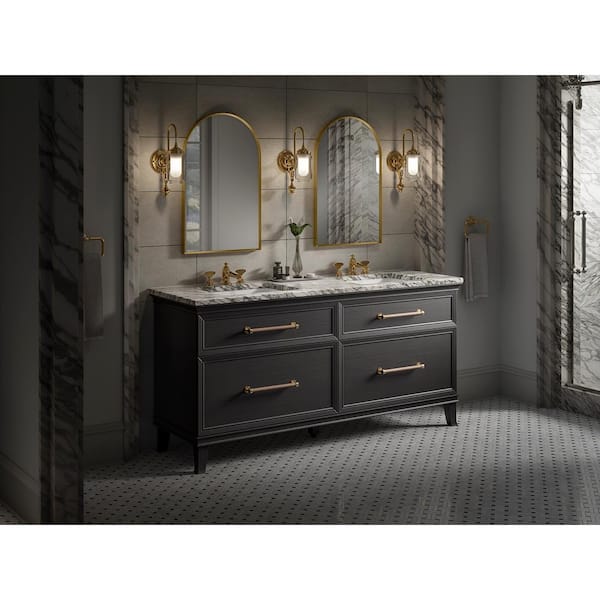 KOHLER Artifacts 48 in. x 21.89 in. D x 34.49 in. H Bath Vanity Cabinet without Top in Slate Grey