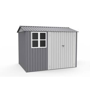 6 ft. x 8 ft. Metal Storage Shed Large Tool Sheds with Window (48 sq. ft.)