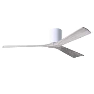 Irene 60 in. Indoor/Outdoor Gloss White Ceiling Fan with Remote Control and Wall Control