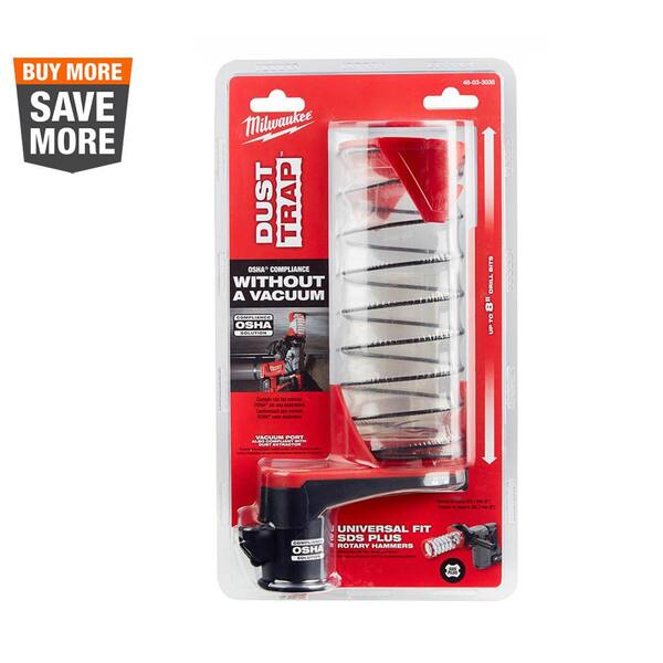 Milwaukee SDS-PLUS Dust Trap Drilling 