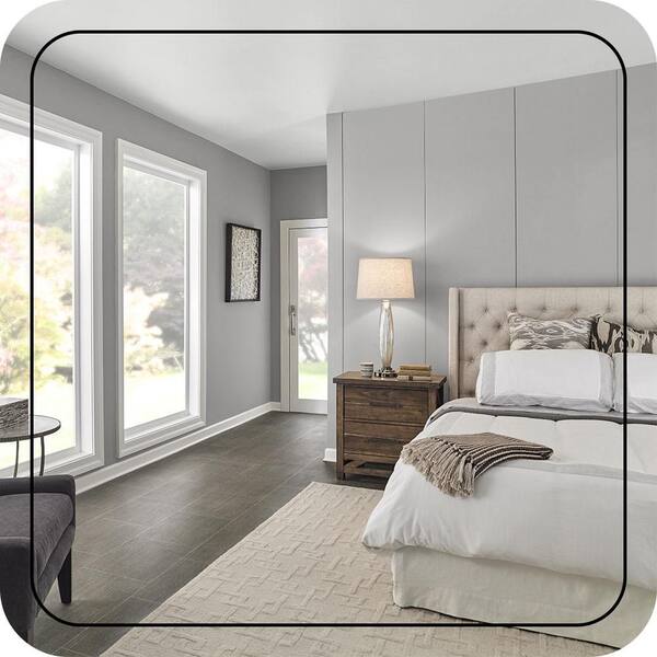 BEHR PREMIUM PLUS 1 gal. #N520-1 White Metal Ceiling Flat Interior