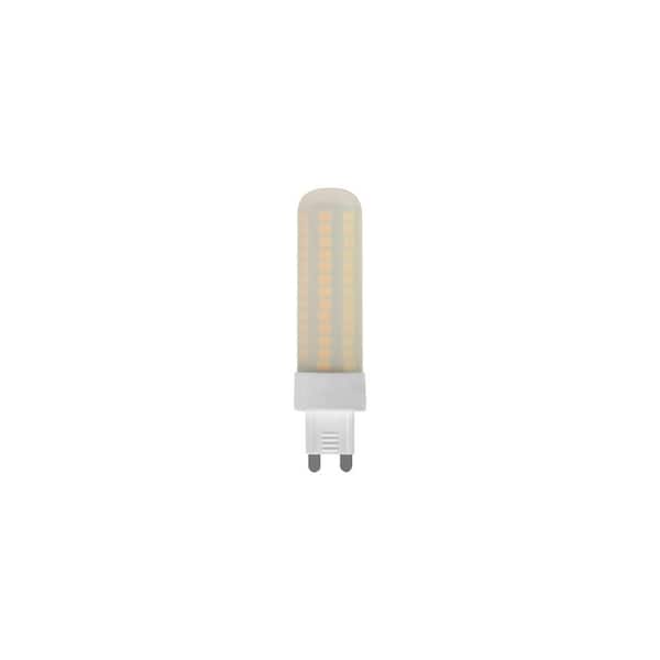 afvoer Vader fage Ambacht Feit Electric 60-Watt Equivalent Bright White (3000K) T4 G9 Bi-Pin Base  Decorative LED Light Bulb BP60G9/830/LED/HDRP - The Home Depot
