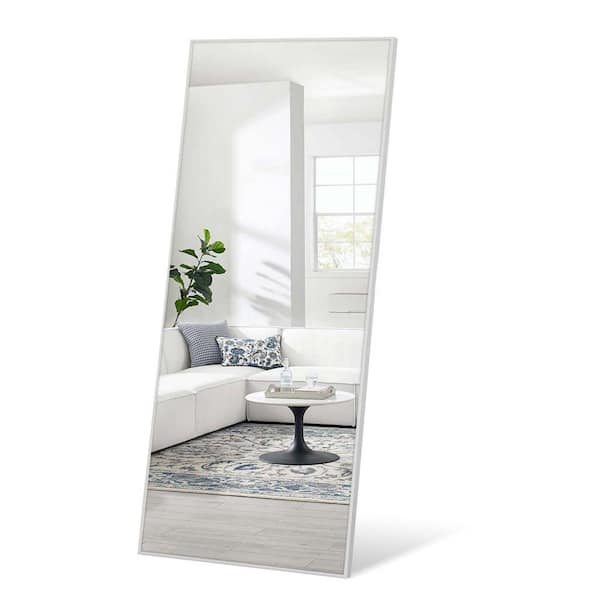 EPOWP 71 in. W x 31 in. H Rectangular Aluminum Framed Wall Bathroom Vanity Mirror in Silver