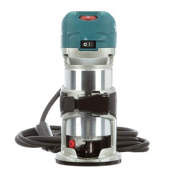 6.5 Amp 1-1/4 HP Fixed Base Corded Compact Router with Dust Extracting Attachment, RT0700C, RT0701C, XTR01