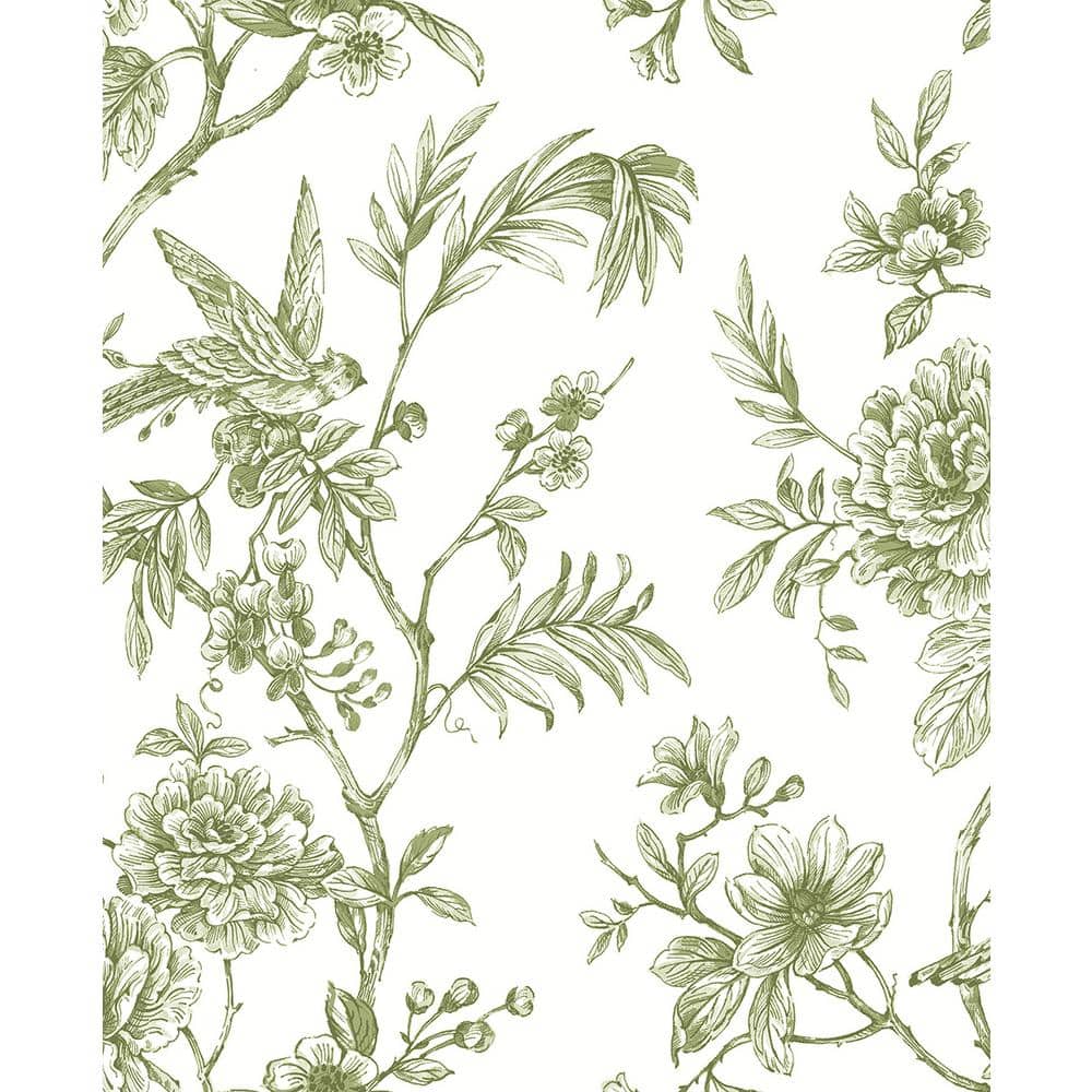 アート　PRETTY GREEN Prints 「Pocket Full」 Zia by A Street Prints - Green - Wallpaper : Wallpaper Direct