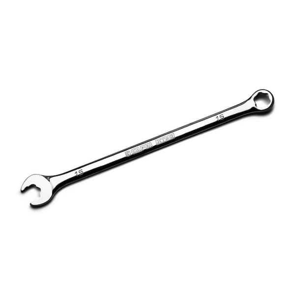 WaveDrive Pro 15 mm Combination Wrench for Regular and Rounded Bolts