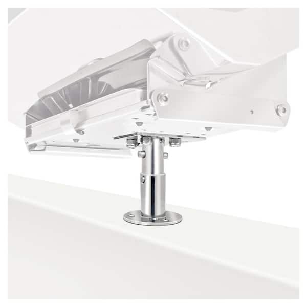 Dual Locking Surface Deck Socket Mount for Rectangular Grills