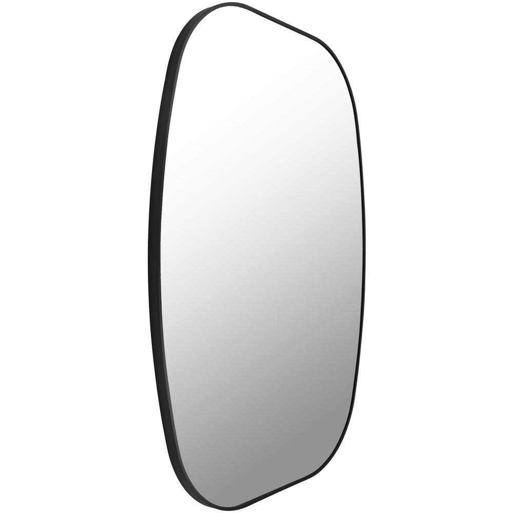 Surya Aranya 29.53" Vertical/Horizontal Rectangular Mirror in Silver and Gold