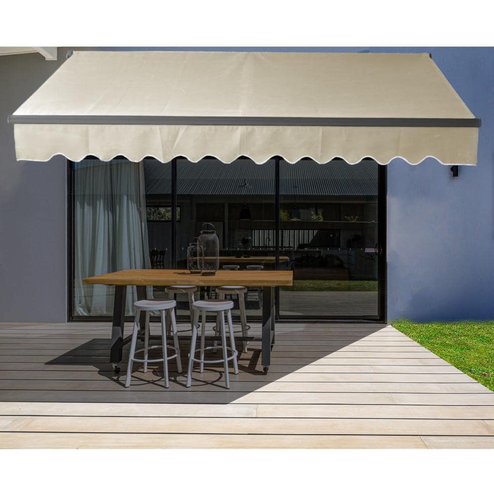 Ivory UV Resistant Retractable Awning Fabric Replacement