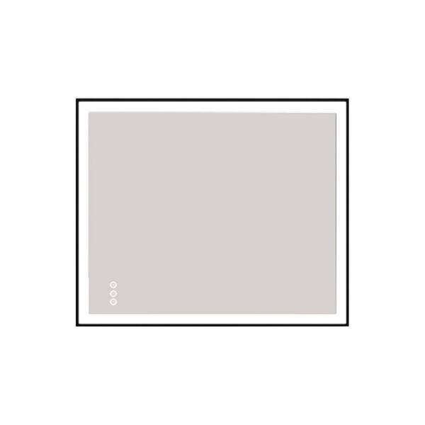 Unbranded 36 in. W x 30 in. H Rectangular Frameless LED Wall Mount Anti-Fog Modern Decorative Bathroom Vanity Mirror