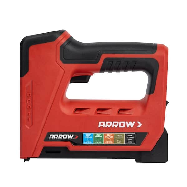 Cordless 5-In-1 Professional Staple and Nail Gun, Battery Powered Wire Stapler and Brad Nailer