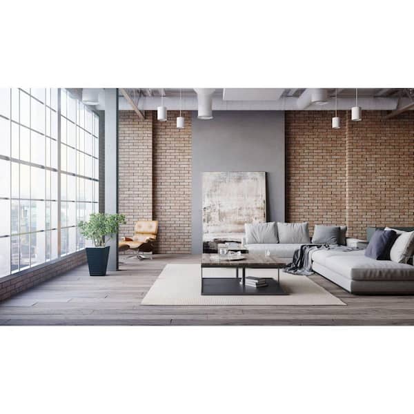 Cylinder Collection 5 in. 1-Light White Modern Outdoor Pendant Hanging Light