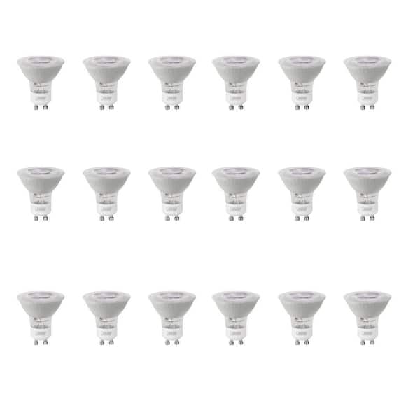 Feit Electric 50-Watt Equivalent MR16 GU10 Dimmable Recessed Track Lighting 90+ CRI Frosted Flood LED Light Bulb, Daylight (18-Pack)