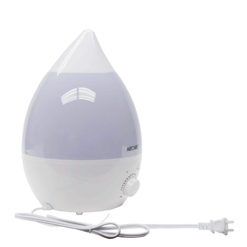Aurora White Ultrasonic Humidifier with LED Nightlight