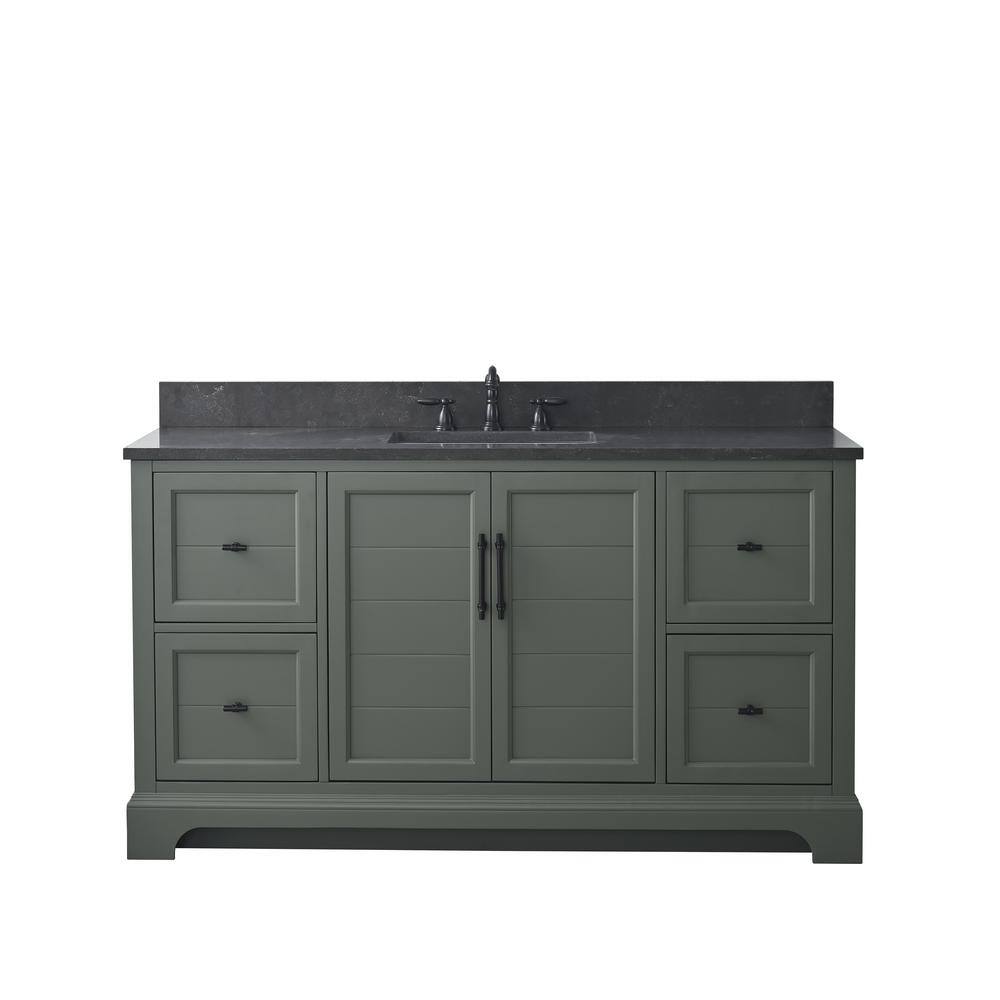 Vanity Art Laval 60 in. W x 22 in. D x 34 in. H Single Sink