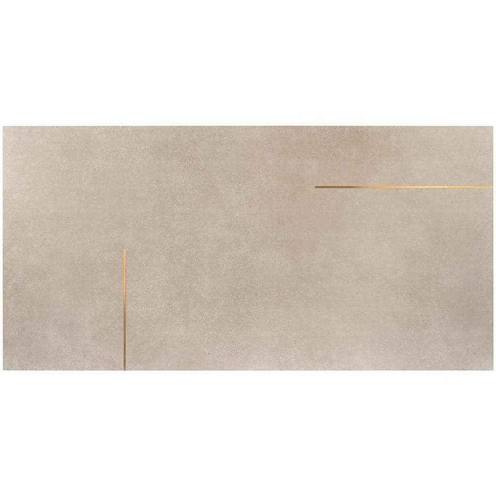 Stria Bar Greige 4 in. x 0.39 in. Matte Porcelain Floor and Wall Tile Sample price history on PriceWatchPro