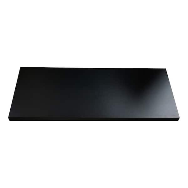 Husky 2 Pack Shelf Set in Black (41.65 in.W x 19 in.D) for EW Freestanding Garage Cabinet (42 in. W x 82 in. H x 24 in. D)