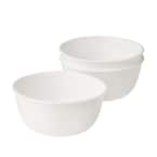 Corelle Square Pure White 22 oz. Bowl Set 1114607 - The Home Depot