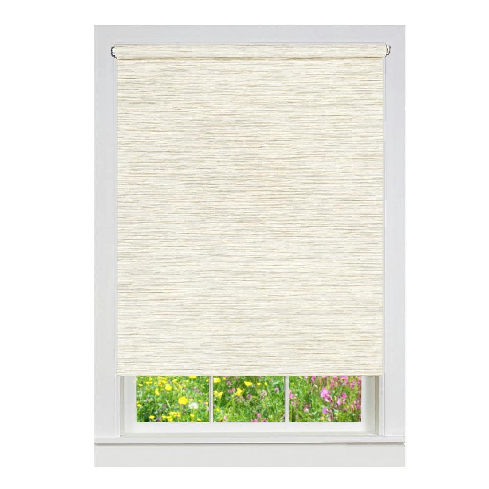 LINEN MATERIAL ROLLER BLINDS *EASY TO FIT* 5 COLOURS * MADE TO MEASURE
