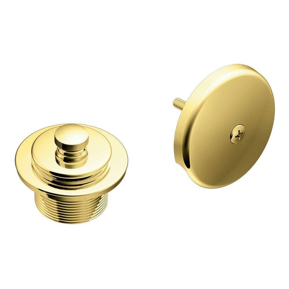MOEN Tub and Shower Drain Covers in Polished Brass -  T90331P