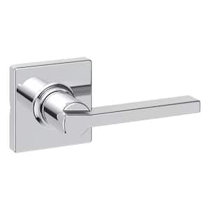 Casey Polished Chrome Hall/Closet Passage Door Lever Featuring Microban