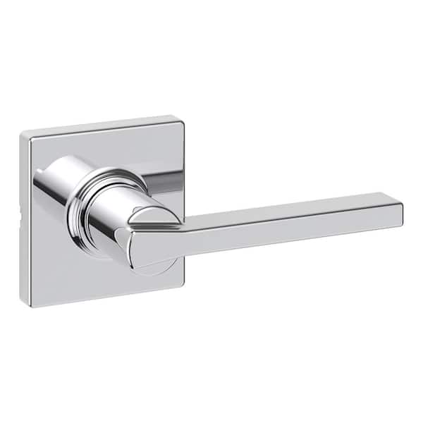 Kwikset Casey Polished Chrome Hall/Closet Passage Door Lever Featuring Microban