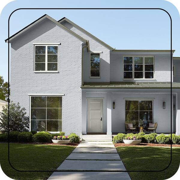 BEHR ULTRA 5 gal. #MQ5-22 Rainmaster Flat Exterior Paint & Primer