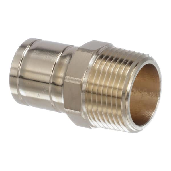 Viega ProPress 1 in. FTG x MPT Zero-Lead Bronze Street Adapter (5-Pack)