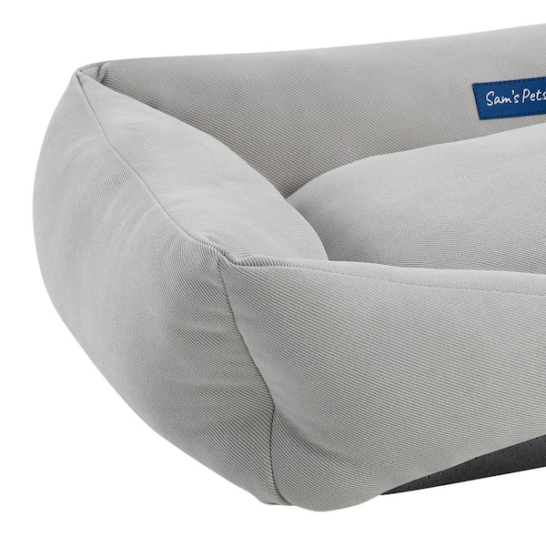 Sam's Pets - Ellie Small Gray Dog Bed