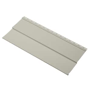 Take Home Sample Transformations Double 5 in. x 24 in. Vinyl Siding in Olive