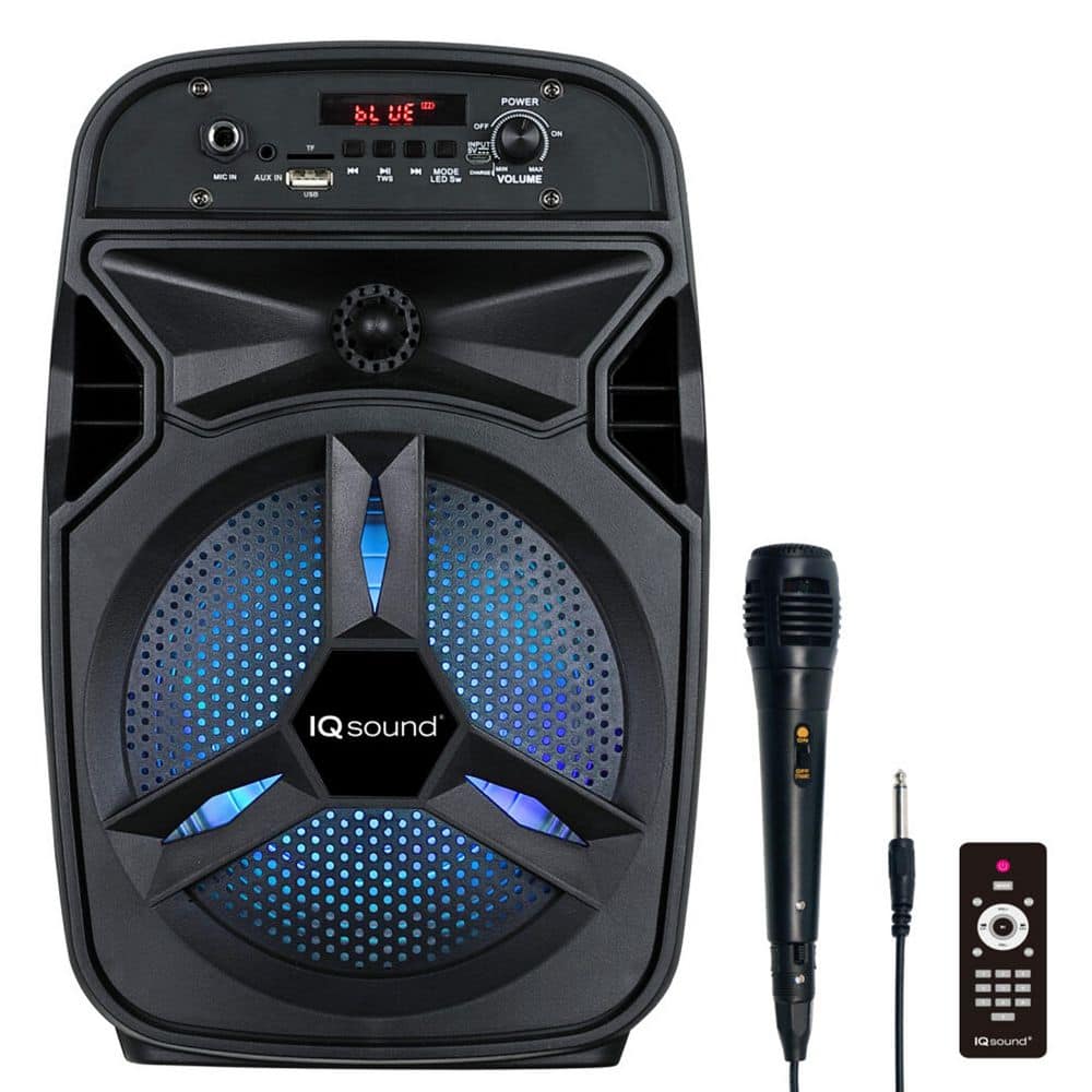8 Inch Bluetooth LED Display Speaker With Remote Control in Black price history on PriceWatchPro