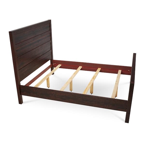 Carmel Antique Walnut King Bed