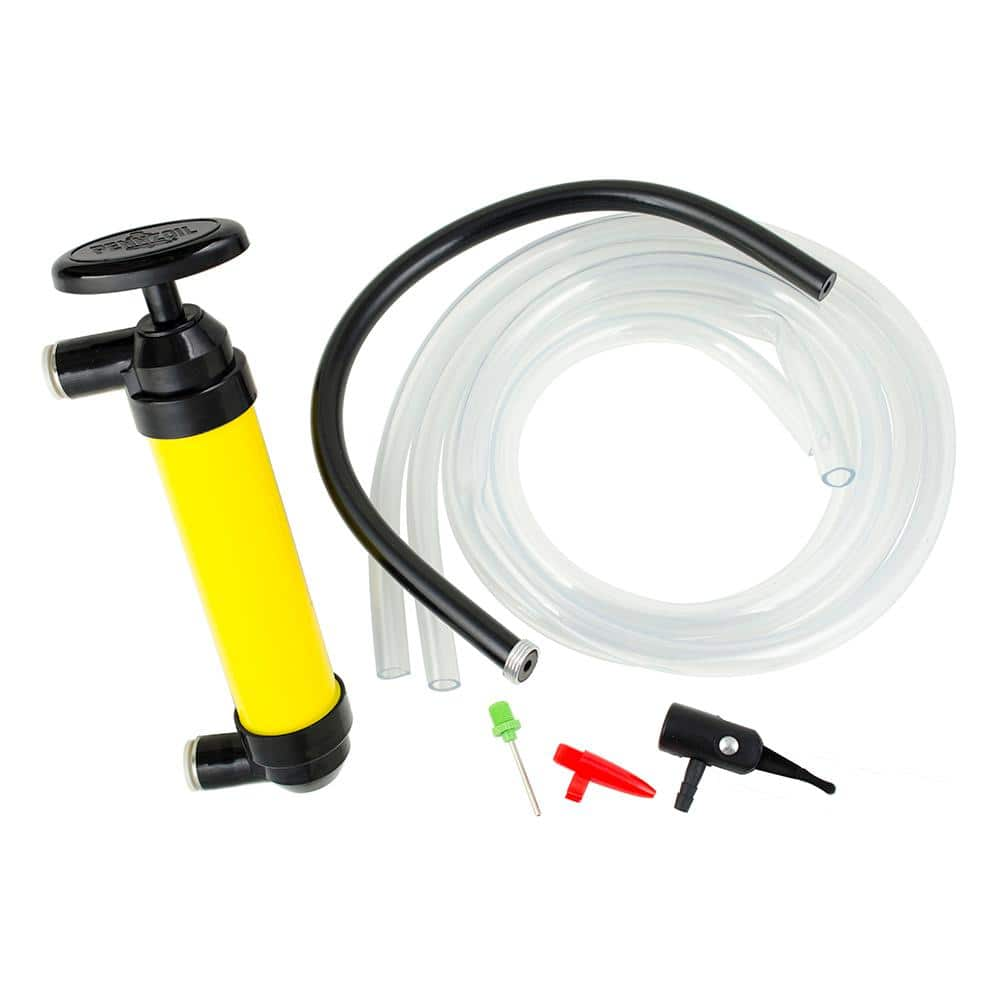 Manual Push-Type Oil Pump With Flexible Hose And Non-Drip Nozzle Suitable  For 5 Gallon Drums