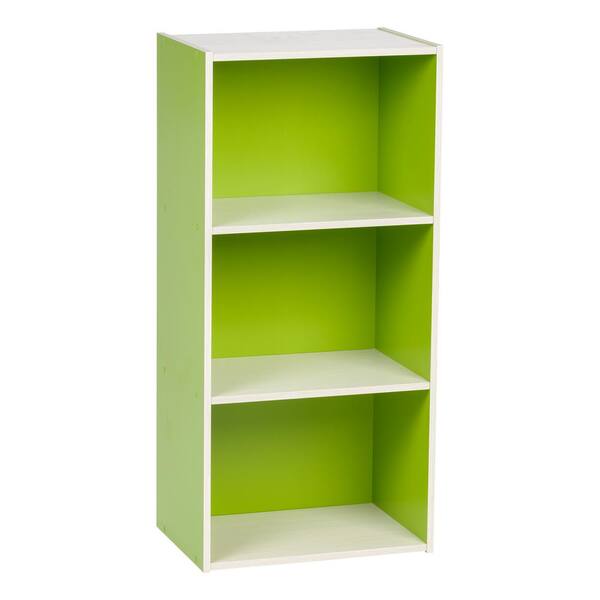IRIS Green 3-Tier Wood Storage Shelf