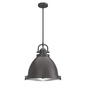 Bridgemoor 3 Lights Noble Bronze Pendant with Metal Shade Kitchen Light