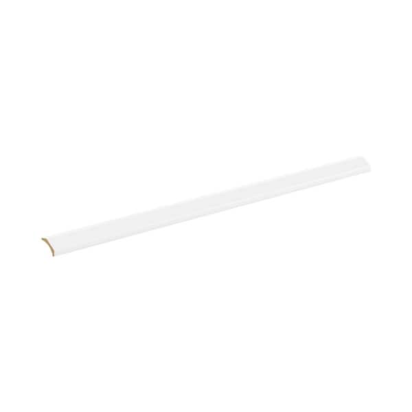 96 in. W x 2.92 in. H Crown Moulding in Bright White