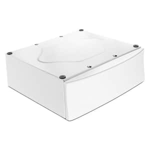 10 in. White Laundry Pedestal