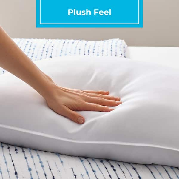 Plush bed clearance pillows